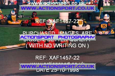 Photo: XAF1457-22 ActionSport Photography 25/10/1998 Dunkeswell Kart Club  _1_Cadets #46