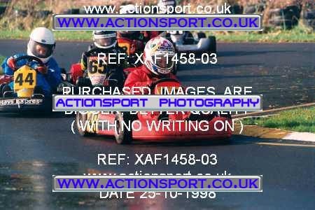 Photo: XAF1458-03 ActionSport Photography 25/10/1998 Dunkeswell Kart Club  _1_Cadets #46