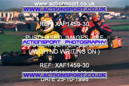 Photo: XAF1459-30 ActionSport Photography 25/10/1998 Dunkeswell Kart Club  _3_SeniorTKM #37