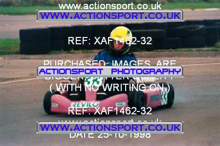 Photo: XAF1462-32 ActionSport Photography 25/10/1998 Dunkeswell Kart Club  _5_100C_FormulaBlue_Rotax #33