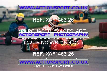 Photo: XAF1463-26 ActionSport Photography 25/10/1998 Dunkeswell Kart Club  _5_100C_FormulaBlue_Rotax #55