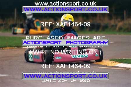Photo: XAF1464-09 ActionSport Photography 25/10/1998 Dunkeswell Kart Club  _5_100C_FormulaBlue_Rotax #33