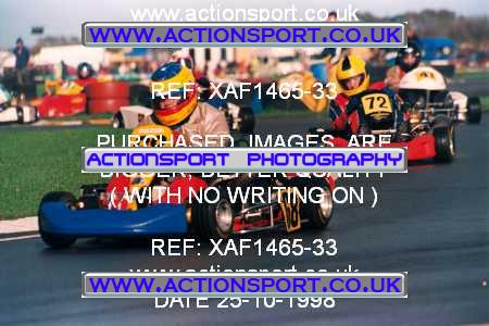 Photo: XAF1465-33 ActionSport Photography 25/10/1998 Dunkeswell Kart Club  _7_250Gearbox #68