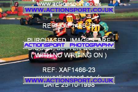 Photo: XAF1466-23 ActionSport Photography 25/10/1998 Dunkeswell Kart Club  _1_Cadets #60