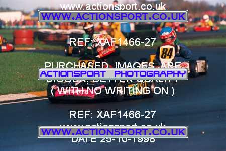 Photo: XAF1466-27 ActionSport Photography 25/10/1998 Dunkeswell Kart Club  _1_Cadets #60
