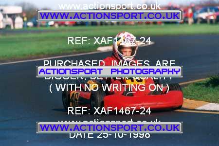 Photo: XAF1467-24 ActionSport Photography 25/10/1998 Dunkeswell Kart Club  _1_Cadets #46