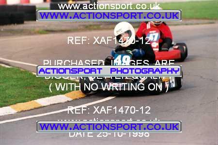 Photo: XAF1470-12 ActionSport Photography 25/10/1998 Dunkeswell Kart Club  _4_JuniorTKM #49