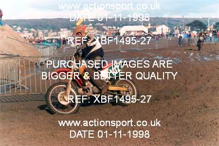 Photo: XBF1495-27 ActionSport Photography 31Oct,01/11/1998 Weston Beach Race  _2_Sunday #102