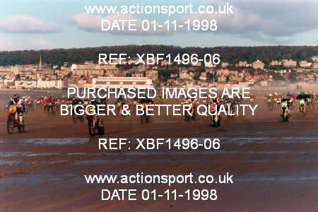 Photo: XBF1496-06 ActionSport Photography 31Oct,01/11/1998 Weston Beach Race  _2_Sunday #22