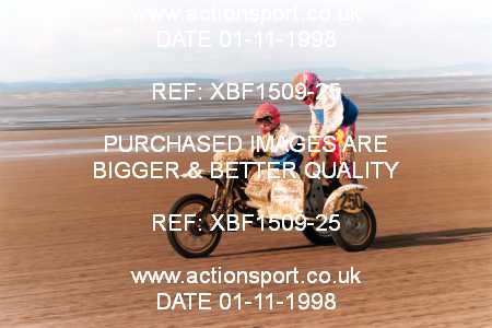 Photo: XBF1509-25 ActionSport Photography 31Oct,01/11/1998 Weston Beach Race  _2_Sunday #250
