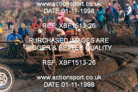 Photo: XBF1513-26 ActionSport Photography 31Oct,01/11/1998 Weston Beach Race  _2_Sunday #250