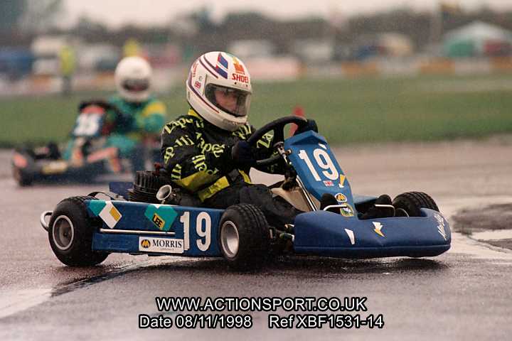 Sample image from 08/11/1998 Hunts Kart Club - Kimbolton 
