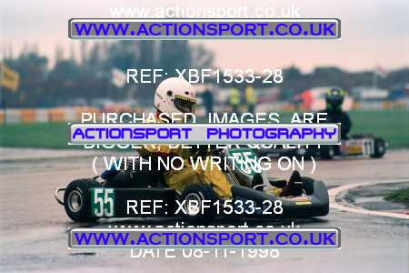Photo: XBF1533-28 ActionSport Photography 08/11/1998 Hunts Kart Club - Kimbolton  _4_100C_ICA #55