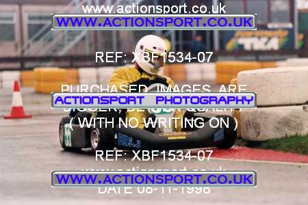 Photo: XBF1534-07 ActionSport Photography 08/11/1998 Hunts Kart Club - Kimbolton  _4_100C_ICA #55