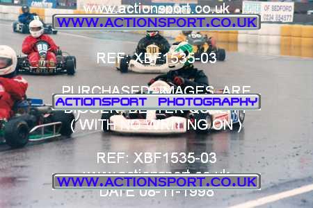Photo: XBF1535-03 ActionSport Photography 08/11/1998 Hunts Kart Club - Kimbolton  _5_125National_125Open #59