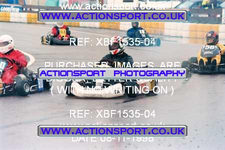 Photo: XBF1535-04 ActionSport Photography 08/11/1998 Hunts Kart Club - Kimbolton  _5_125National_125Open #10