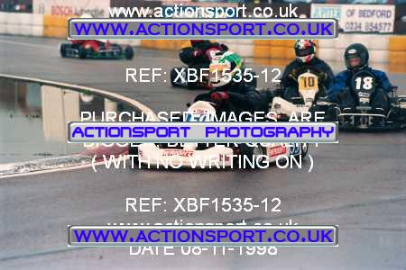 Photo: XBF1535-12 ActionSport Photography 08/11/1998 Hunts Kart Club - Kimbolton  _5_125National_125Open #59