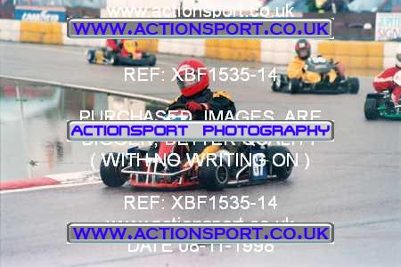 Photo: XBF1535-14 ActionSport Photography 08/11/1998 Hunts Kart Club - Kimbolton  _5_125National_125Open #67