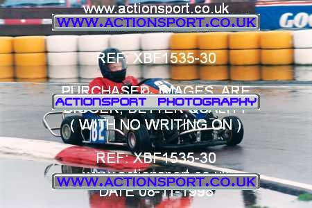 Photo: XBF1535-30 ActionSport Photography 08/11/1998 Hunts Kart Club - Kimbolton  _5_125National_125Open #62
