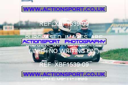 Photo: XBF1539-09 ActionSport Photography 08/11/1998 Hunts Kart Club - Kimbolton  _1_SeniorTKM #34