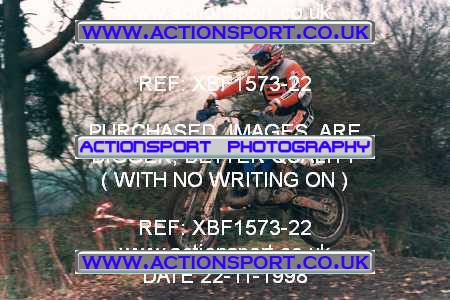 Photo: XBF1573-22 ActionSport Photography 22/11/1998 AMCA Coalville MCC - Coleorton  _5_250-750Experts #1