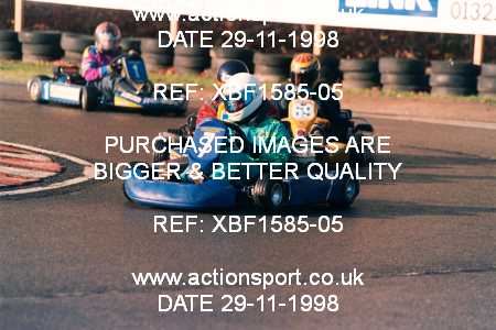 Photo: XBF1585-05 ActionSport Photography 29/11/1998 F6 Karting Festival - Buckmore Park _3_JuniorProKart #69