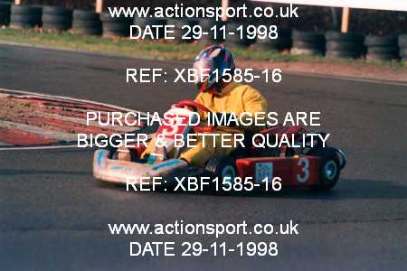 Photo: XBF1585-16 ActionSport Photography 29/11/1998 F6 Karting Festival - Buckmore Park _3_JuniorProKart #3