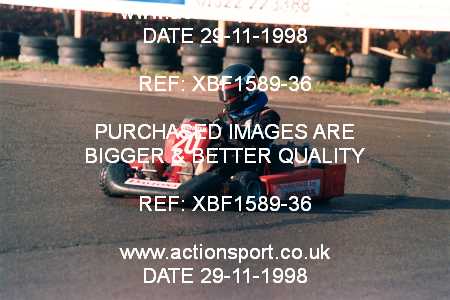 Photo: XBF1589-36 ActionSport Photography 29/11/1998 F6 Karting Festival - Buckmore Park _6_EcoMoto #20