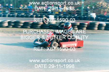 Photo: XBF1590-03 ActionSport Photography 29/11/1998 F6 Karting Festival - Buckmore Park _6_EcoMoto #20