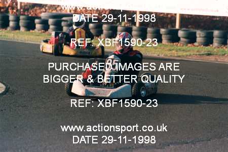Photo: XBF1590-23 ActionSport Photography 29/11/1998 F6 Karting Festival - Buckmore Park _7_SeniorOpen_Modified #1