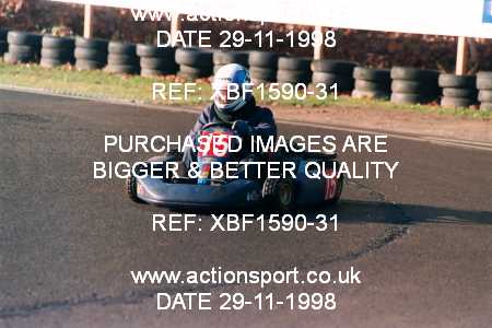 Photo: XBF1590-31 ActionSport Photography 29/11/1998 F6 Karting Festival - Buckmore Park _7_SeniorOpen_Modified #15