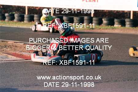 Photo: XBF1591-11 ActionSport Photography 29/11/1998 F6 Karting Festival - Buckmore Park _7_SeniorOpen_Modified #2000