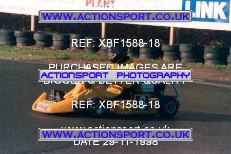 Photo: XBF1588-18 ActionSport Photography 29/11/1998 F6 Karting Festival - Buckmore Park _5_SeniorProKartHeavy #6