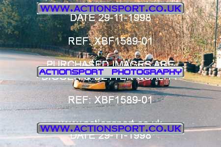 Photo: XBF1589-01 ActionSport Photography 29/11/1998 F6 Karting Festival - Buckmore Park _6_EcoMoto #62