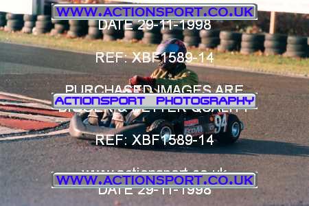 Photo: XBF1589-14 ActionSport Photography 29/11/1998 F6 Karting Festival - Buckmore Park _6_EcoMoto #94