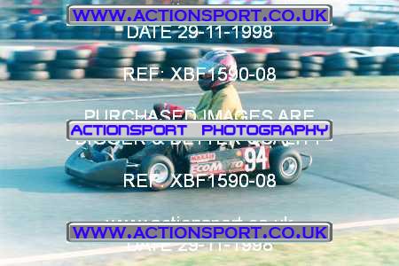 Photo: XBF1590-08 ActionSport Photography 29/11/1998 F6 Karting Festival - Buckmore Park _6_EcoMoto #94