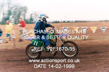 Photo: Y2F1670-35 ActionSport Photography 14/02/1999 Warley Wasps SSC  _3_80s-100s #11