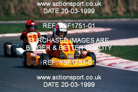 Photo: Y3F1751-01 ActionSport Photography 20/03/1999 F6 Karting - Lydd _6_HondaCadets_CadetsHeavy #31
