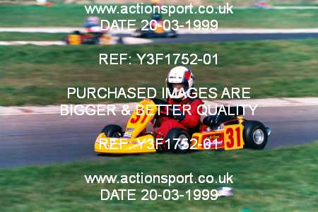 Photo: Y3F1752-01 ActionSport Photography 20/03/1999 F6 Karting - Lydd _6_HondaCadets_CadetsHeavy #31