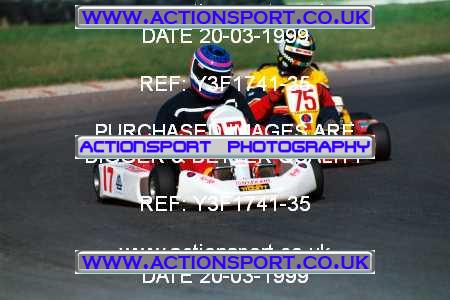 Photo: Y3F1741-35 ActionSport Photography 20/03/1999 F6 Karting - Lydd _1_HondaSeniorProKart #75