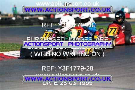 Photo: Y3F1779-28 ActionSport Photography 28/03/1999 Lincs Kart Club - Fulbeck  _1_Cadets #72