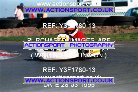 Photo: Y3F1780-13 ActionSport Photography 28/03/1999 Lincs Kart Club - Fulbeck  _1_Cadets #21