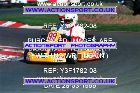 Photo: Y3F1782-08 ActionSport Photography 28/03/1999 Lincs Kart Club - Fulbeck  _2_100C_Rotax_EcoMoto #99