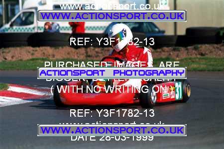 Photo: Y3F1782-13 ActionSport Photography 28/03/1999 Lincs Kart Club - Fulbeck  _2_100C_Rotax_EcoMoto #31