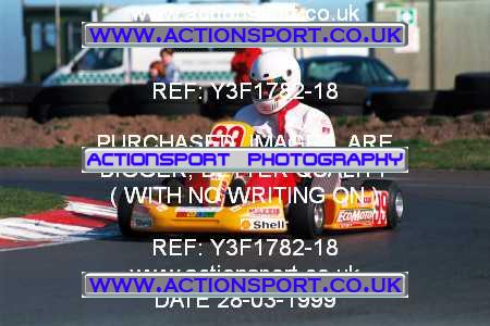 Photo: Y3F1782-18 ActionSport Photography 28/03/1999 Lincs Kart Club - Fulbeck  _2_100C_Rotax_EcoMoto #99