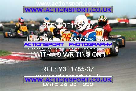 Photo: Y3F1785-37 ActionSport Photography 28/03/1999 Lincs Kart Club - Fulbeck  _4_JuniorYamaha #26