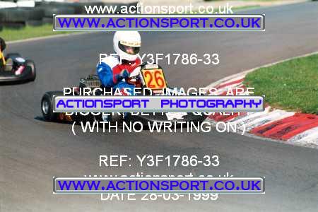 Photo: Y3F1786-33 ActionSport Photography 28/03/1999 Lincs Kart Club - Fulbeck  _4_JuniorYamaha #26