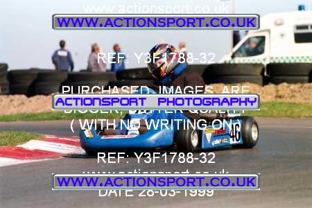 Photo: Y3F1788-32 ActionSport Photography 28/03/1999 Lincs Kart Club - Fulbeck  _5_JuniorTKM #46
