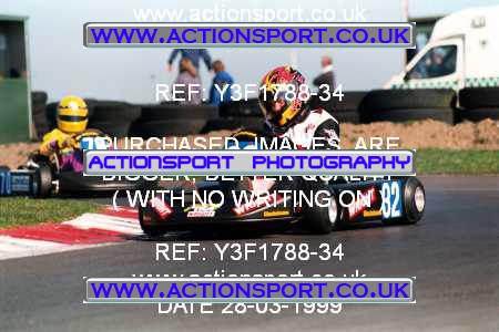 Photo: Y3F1788-34 ActionSport Photography 28/03/1999 Lincs Kart Club - Fulbeck  _5_JuniorTKM #32