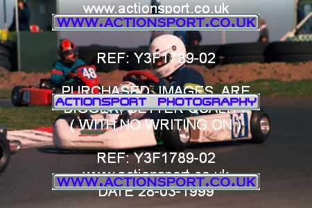 Photo: Y3F1789-02 ActionSport Photography 28/03/1999 Lincs Kart Club - Fulbeck  _5_JuniorTKM #61